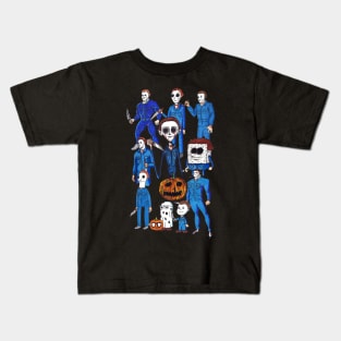 Halloween Mike Animated! Kids T-Shirt